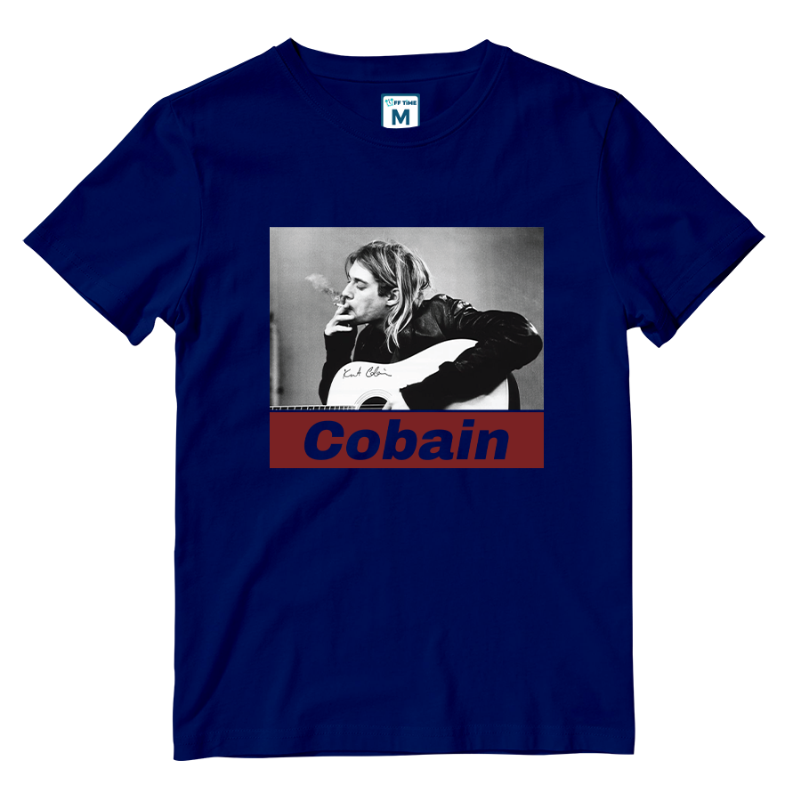 Cotton Shirt: Kurt Cobain