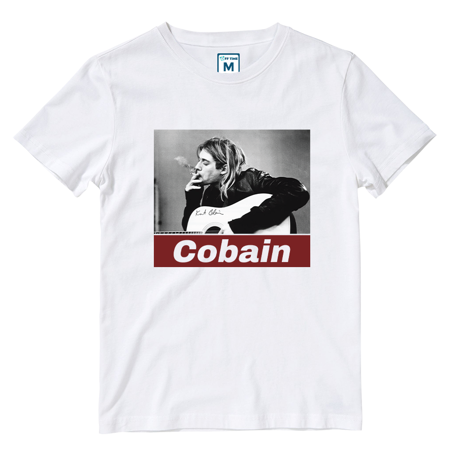 Cotton Shirt: Kurt Cobain