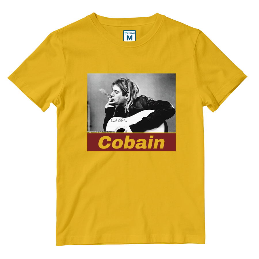 Cotton Shirt: Kurt Cobain