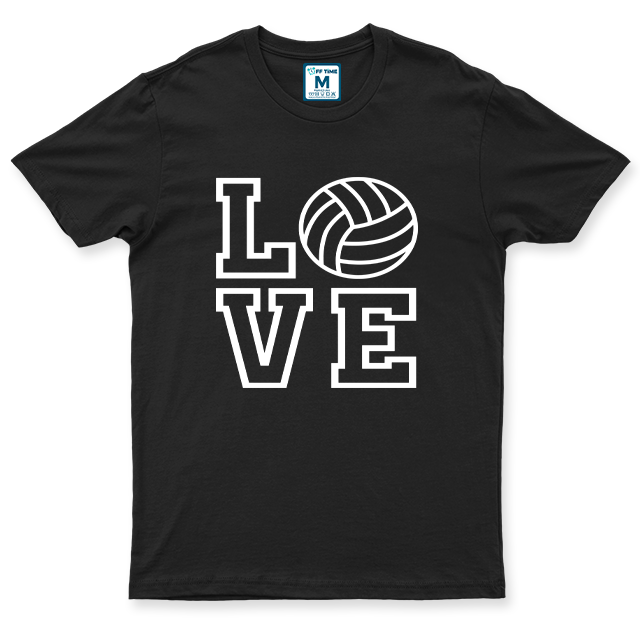 Drifit Shirt: L O V E Volleyball