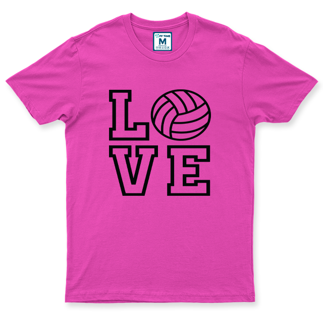 Drifit Shirt: L O V E Volleyball