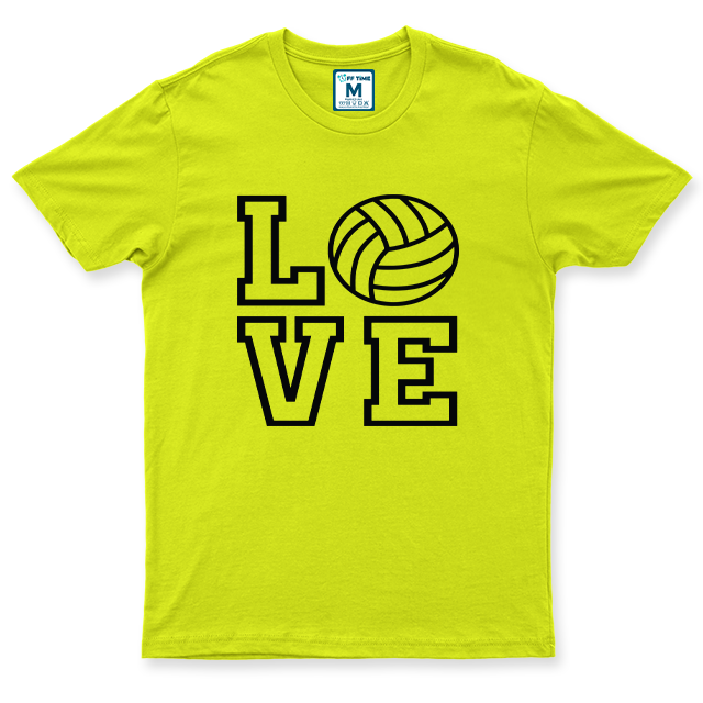 Drifit Shirt: L O V E Volleyball