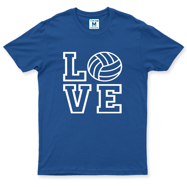 Drifit Shirt: L O V E Volleyball