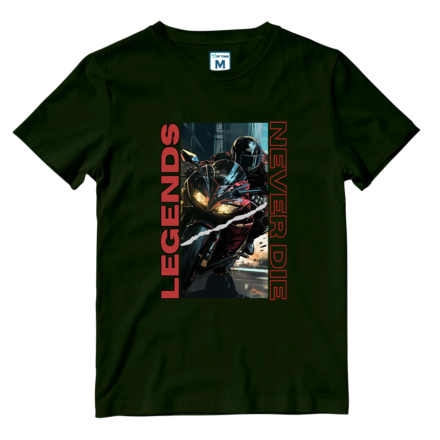 Cotton Shirt: LEGENDS NEVER DIE