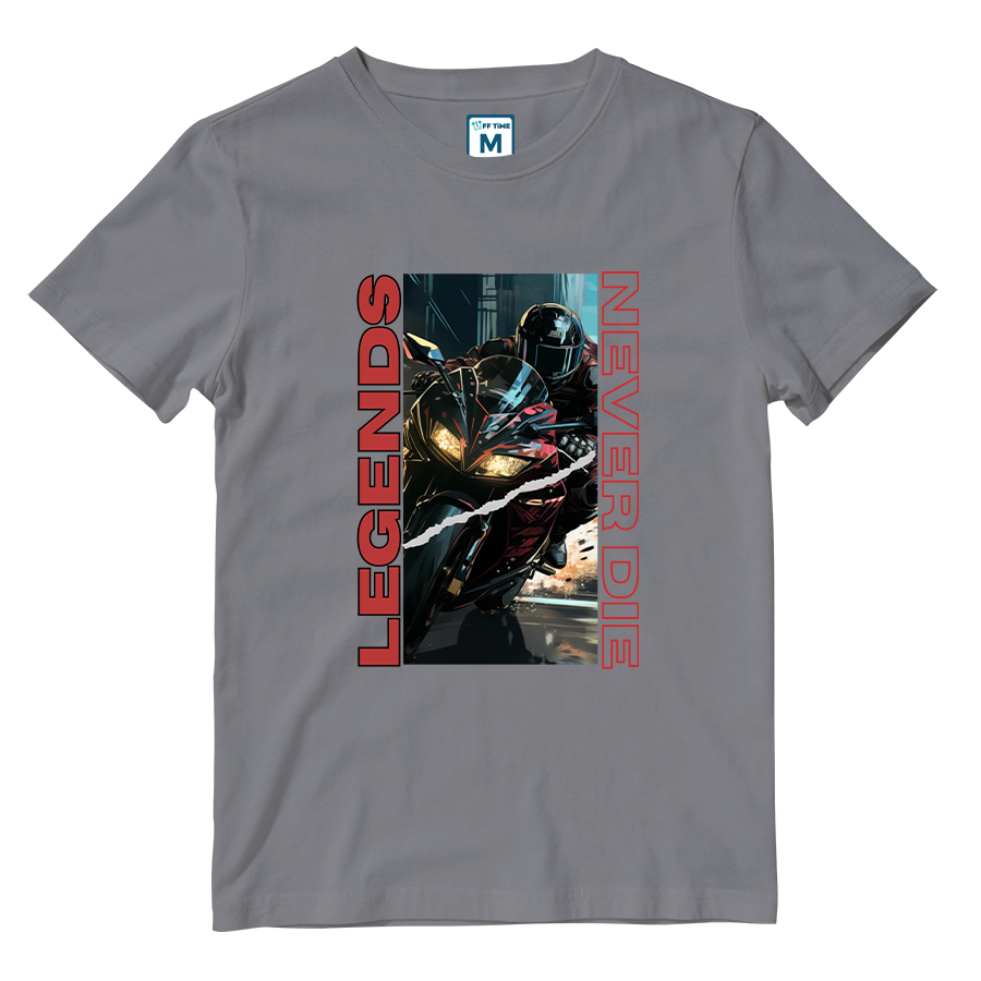 Cotton Shirt: LEGENDS NEVER DIE
