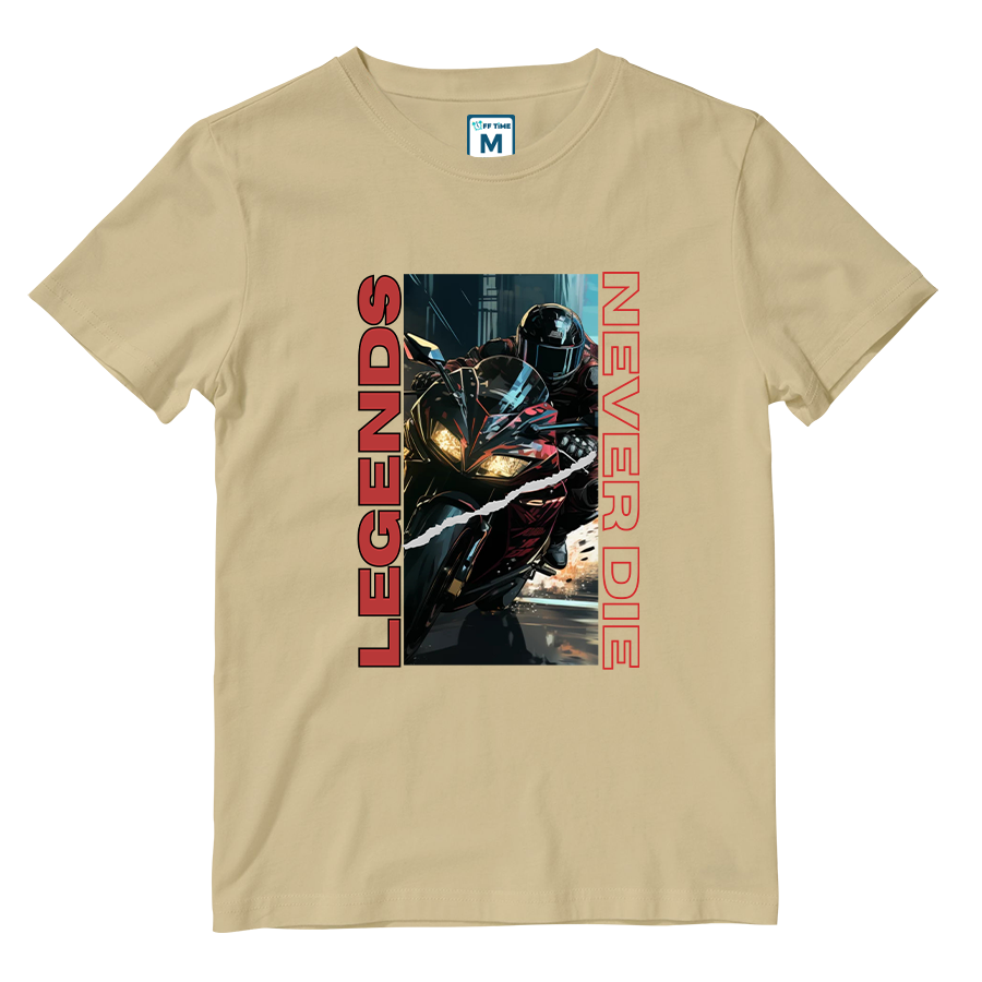 Cotton Shirt: LEGENDS NEVER DIE