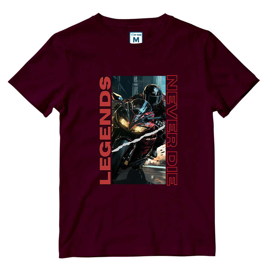 Cotton Shirt: LEGENDS NEVER DIE