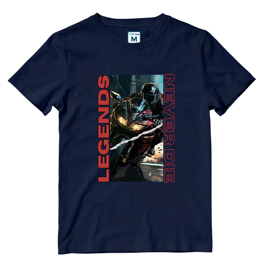 Cotton Shirt: LEGENDS NEVER DIE