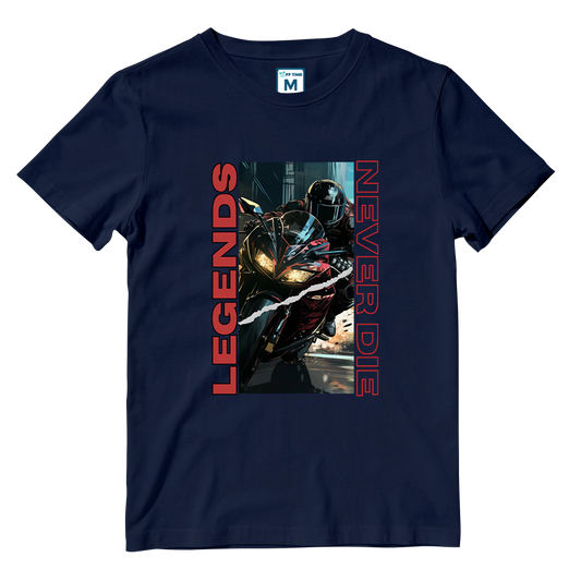 Cotton Shirt: LEGENDS NEVER DIE