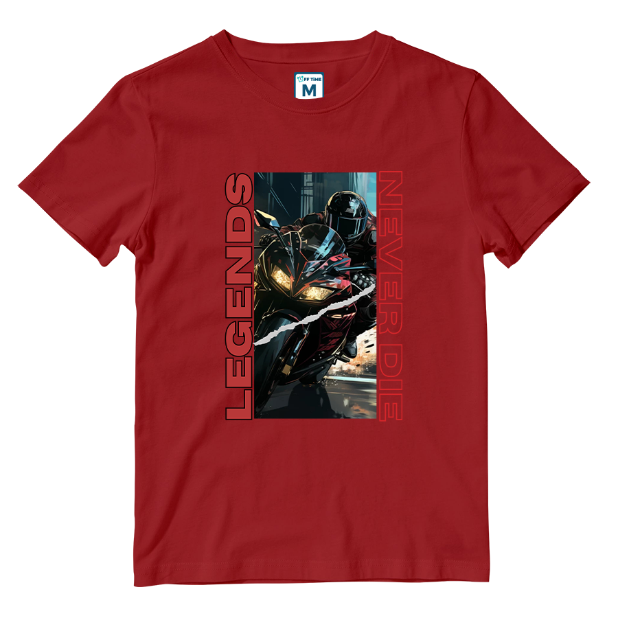 Cotton Shirt: LEGENDS NEVER DIE