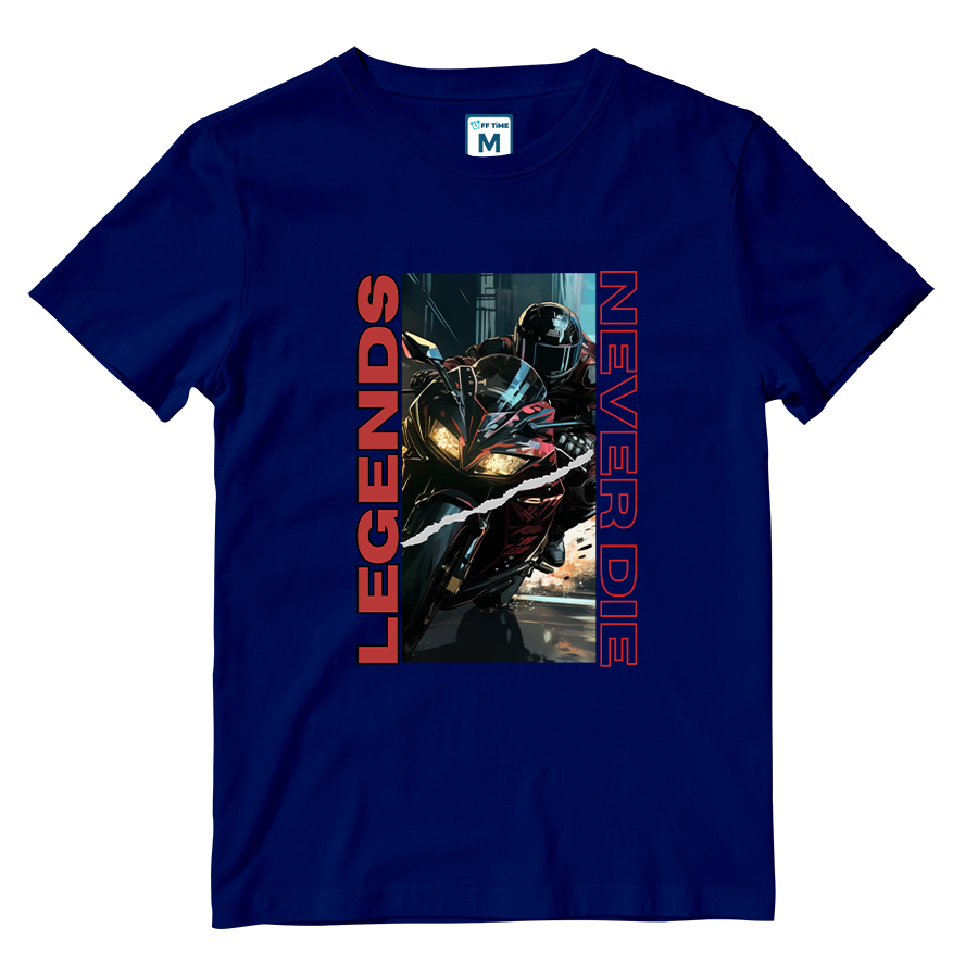 Cotton Shirt: LEGENDS NEVER DIE