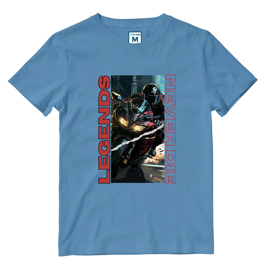 Cotton Shirt: LEGENDS NEVER DIE