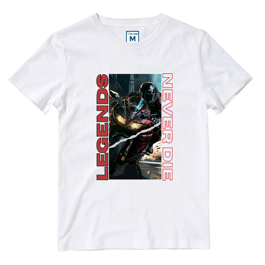 Cotton Shirt: LEGENDS NEVER DIE
