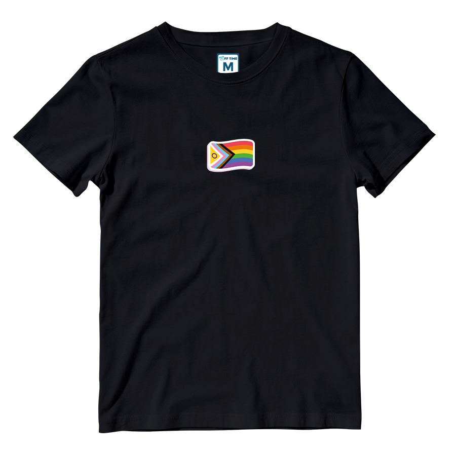 Cotton Shirt: LGBTQAI+ Flag