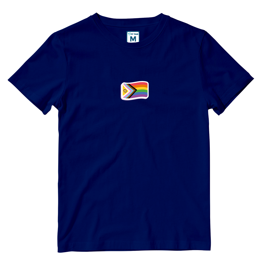 Cotton Shirt: LGBTQAI+ Flag