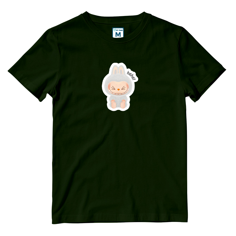 Cotton Shirt: Labubu Laughing