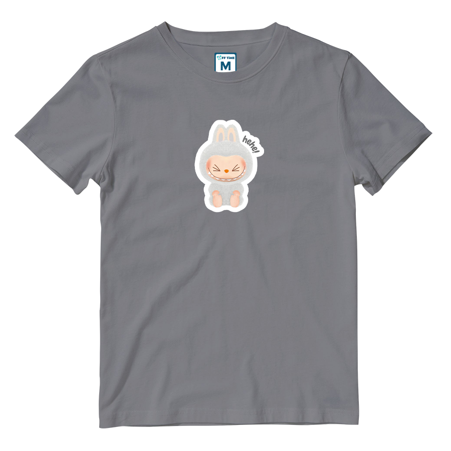 Cotton Shirt: Labubu Laughing