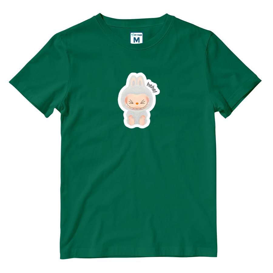 Cotton Shirt: Labubu Laughing