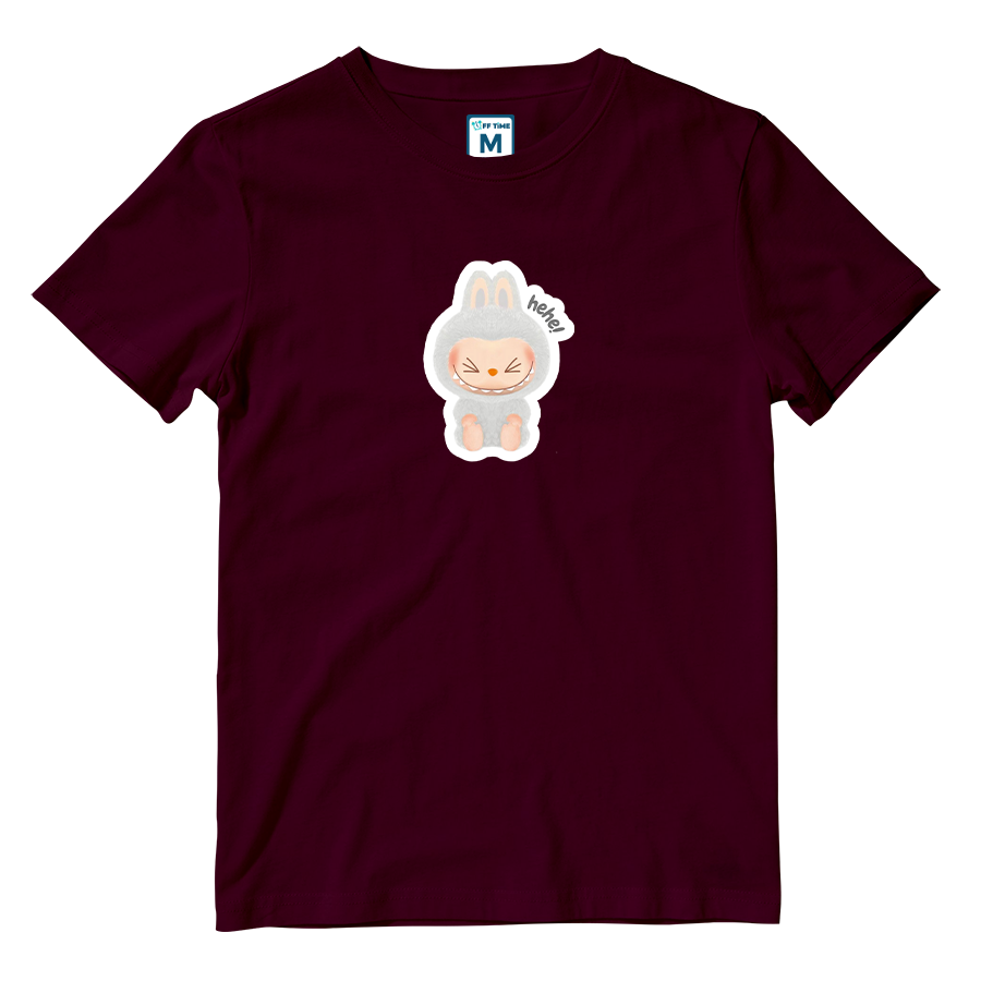 Cotton Shirt: Labubu Laughing