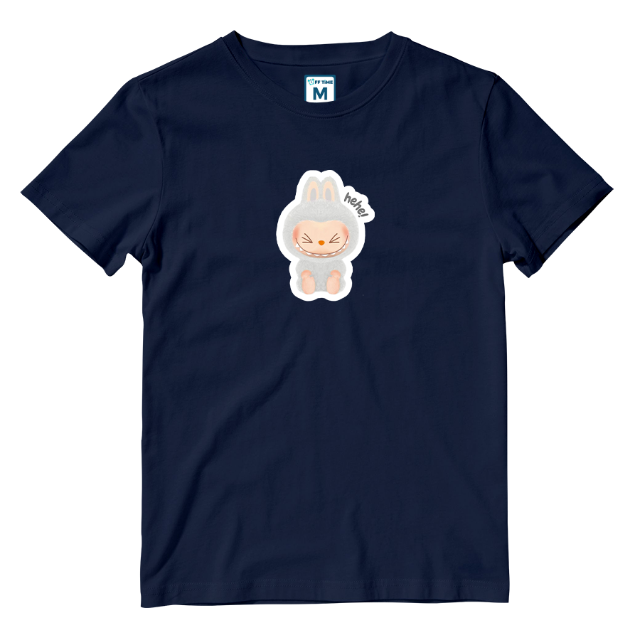 Cotton Shirt: Labubu Laughing