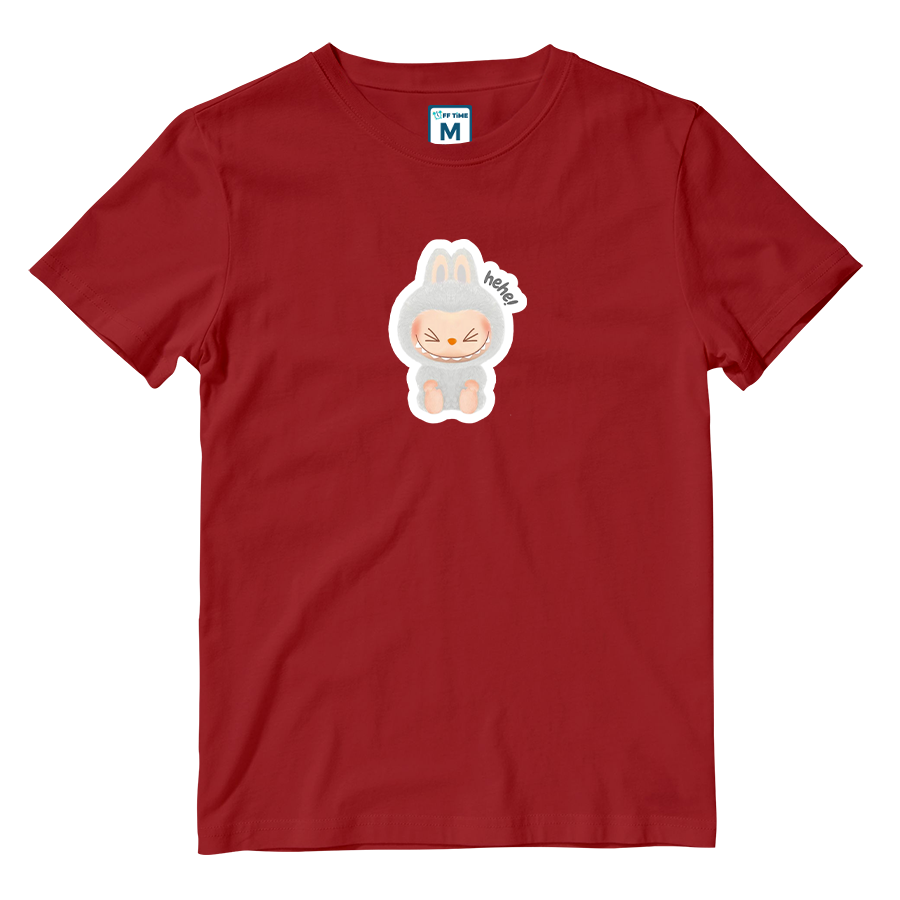 Cotton Shirt: Labubu Laughing