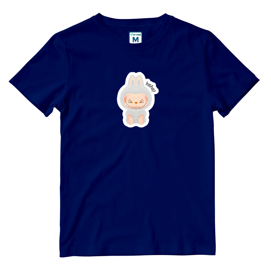 Cotton Shirt: Labubu Laughing