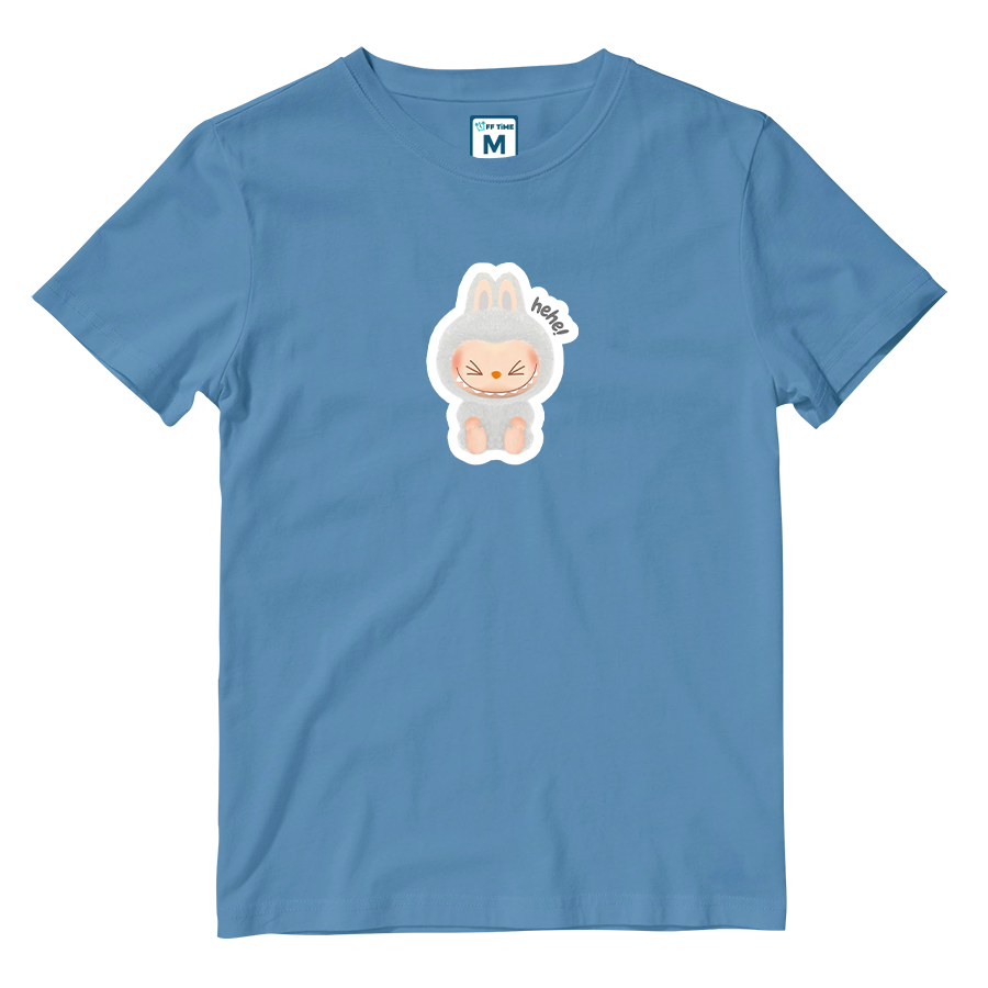 Cotton Shirt: Labubu Laughing