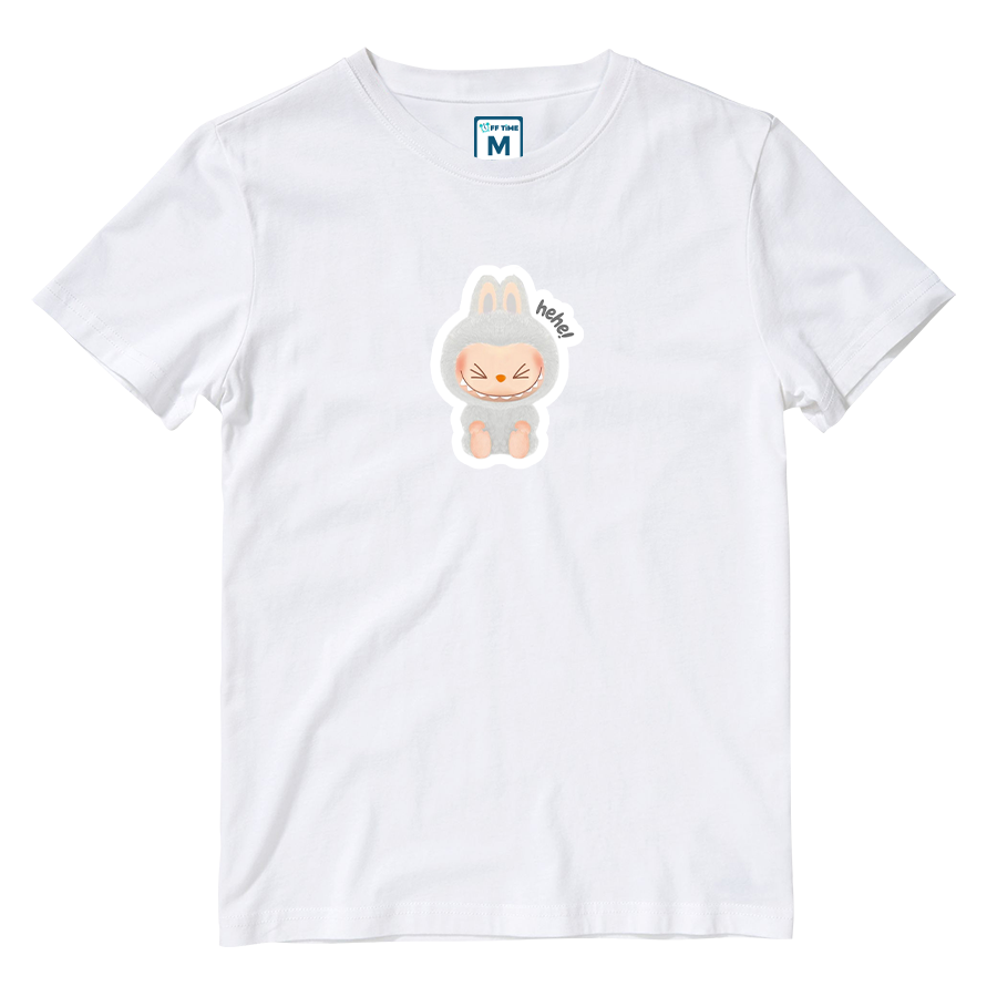 Cotton Shirt: Labubu Laughing