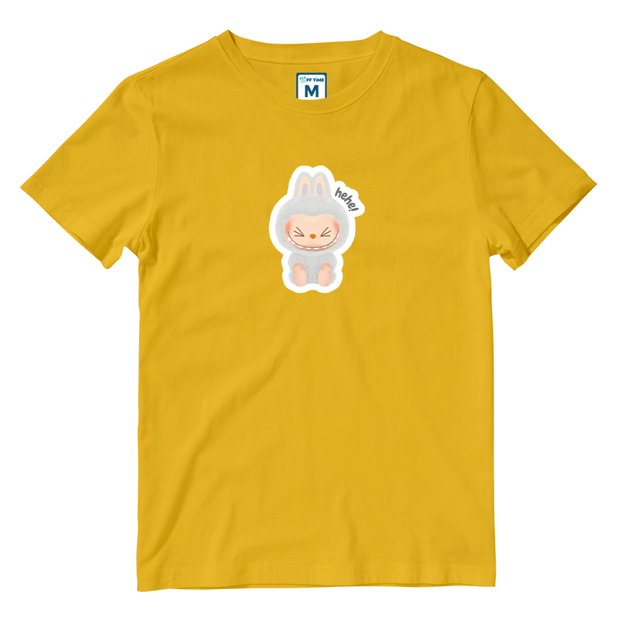 Cotton Shirt: Labubu Laughing