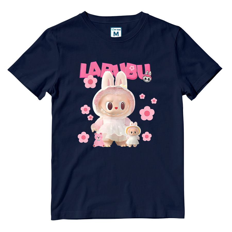 Cotton Shirt: Labubu Pink