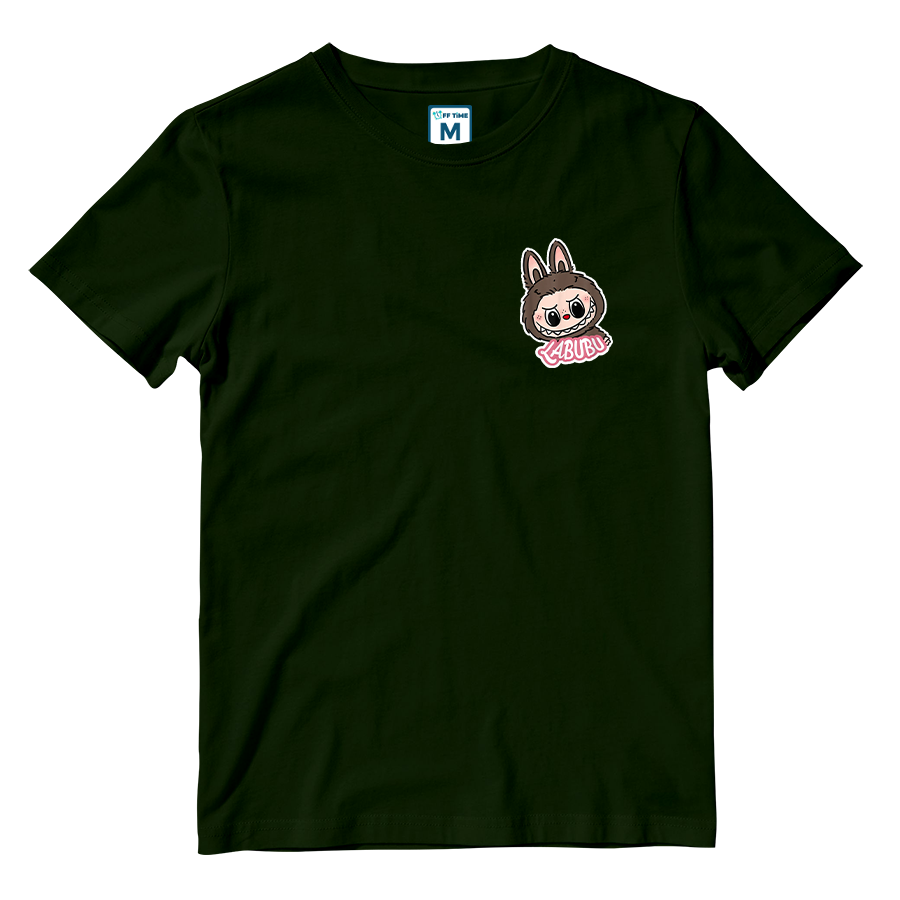 Cotton Shirt: Labubu Pocket