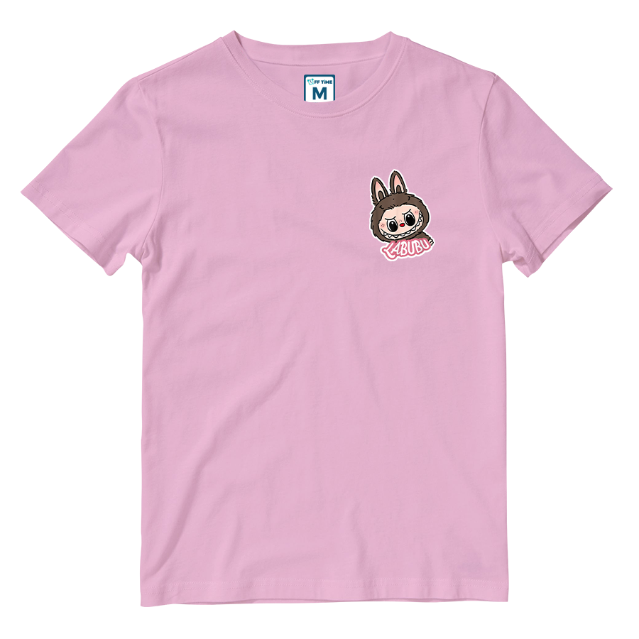 Cotton Shirt: Labubu Pocket