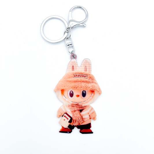 Acrylic Bag Charms: Labubu Spring Wild At Home 2