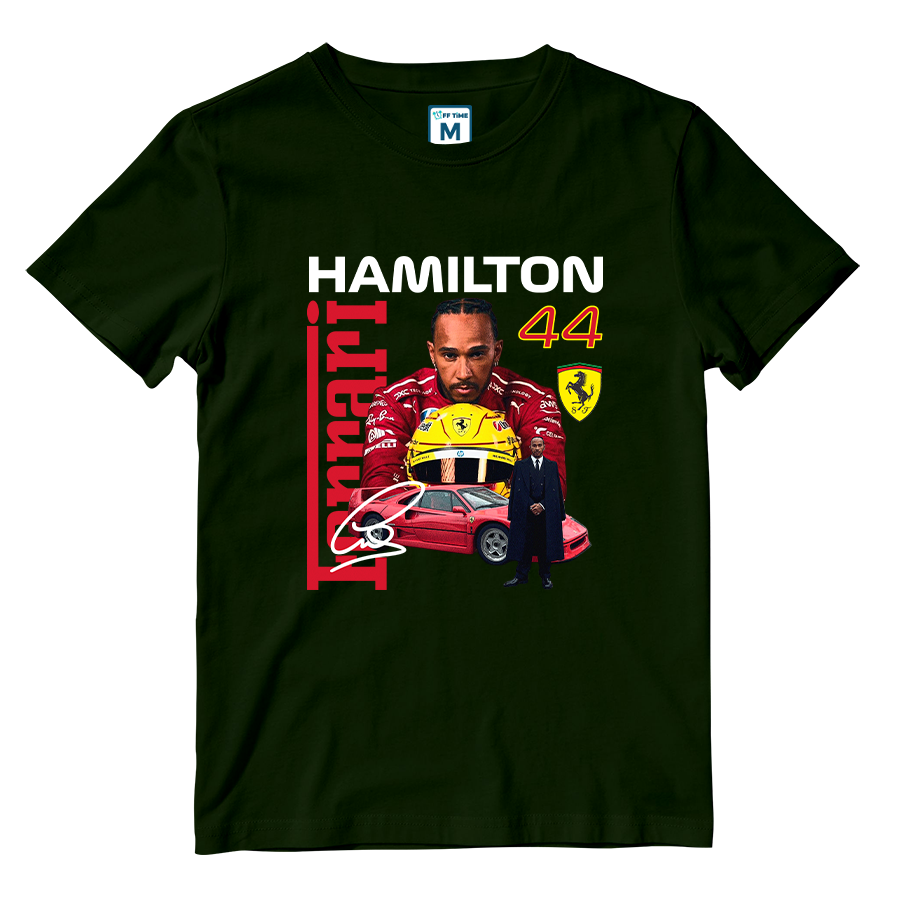 Cotton Shirt: Lewis Hamilton