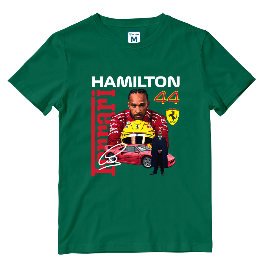Cotton Shirt: Lewis Hamilton