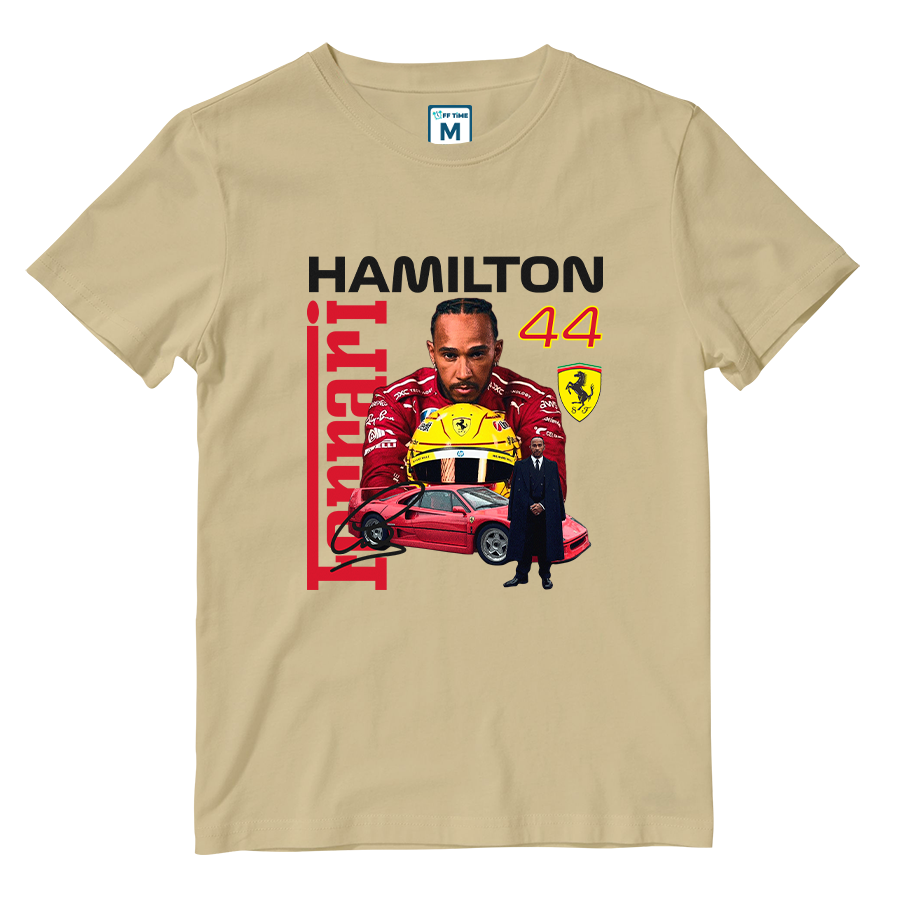 Cotton Shirt: Lewis Hamilton