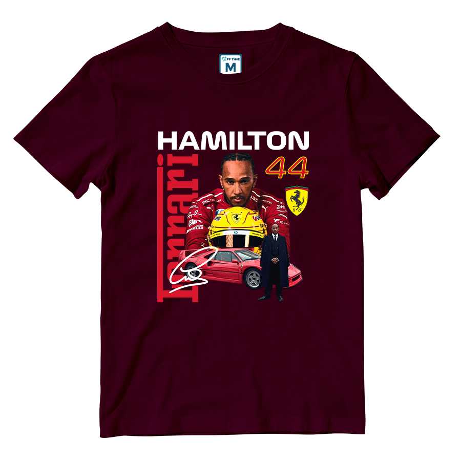 Cotton Shirt: Lewis Hamilton