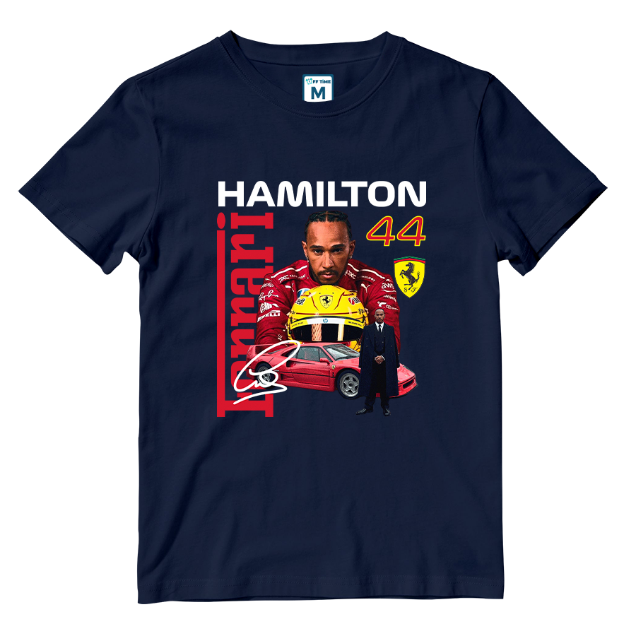 Cotton Shirt: Lewis Hamilton