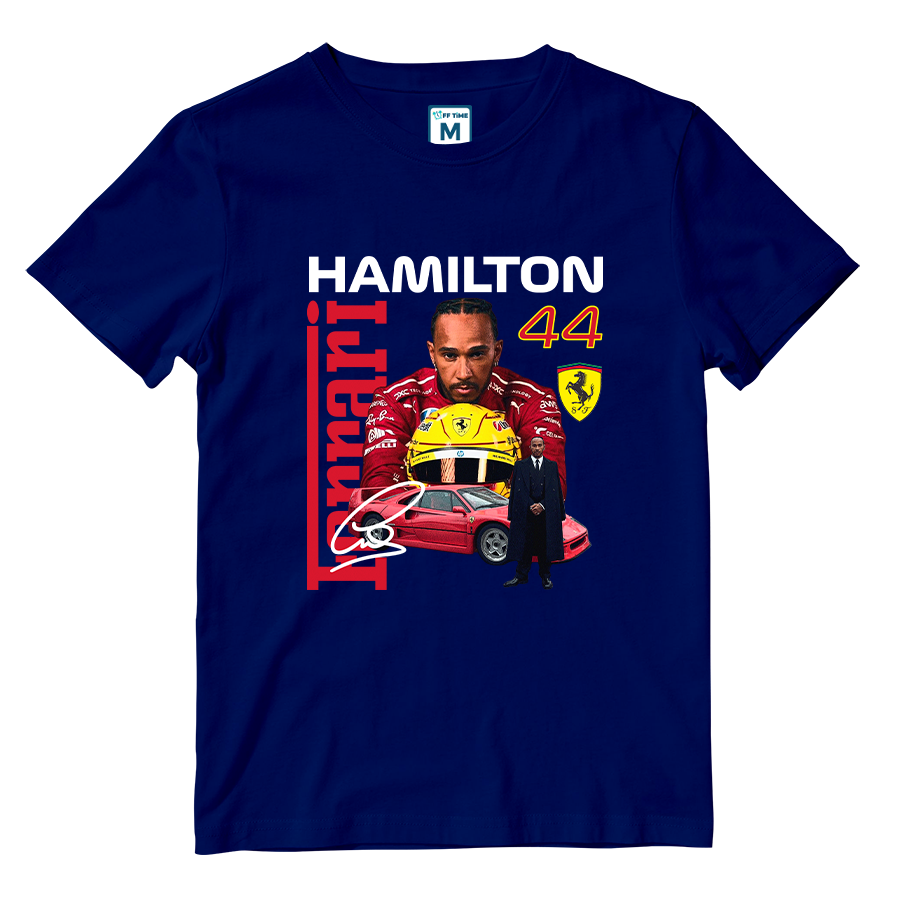 Cotton Shirt: Lewis Hamilton