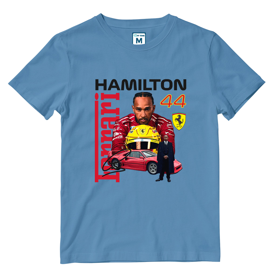 Cotton Shirt: Lewis Hamilton