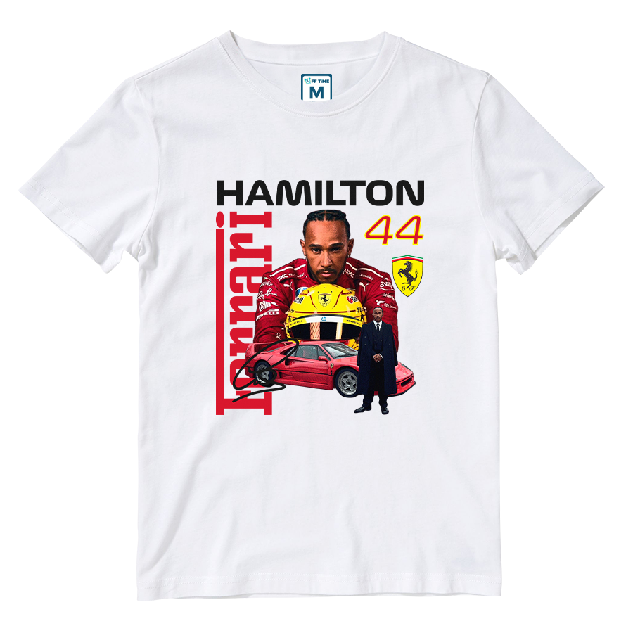 Cotton Shirt: Lewis Hamilton