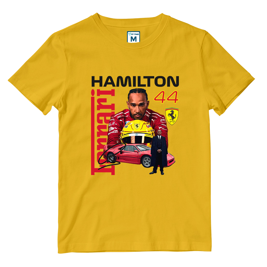 Cotton Shirt: Lewis Hamilton