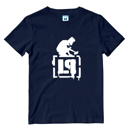 Cotton Shirt: Linkin Park Spray Painting