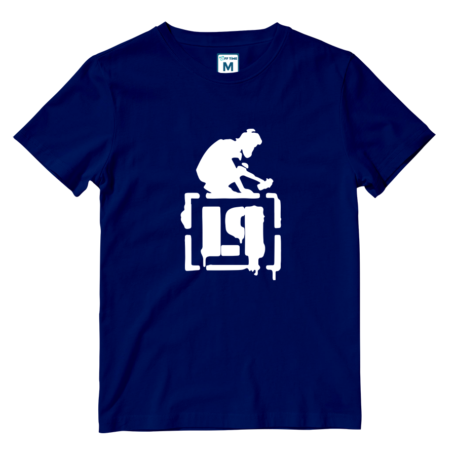 Cotton Shirt: Linkin Park Spray Painting