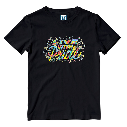 Cotton Shirt: Live with Pride