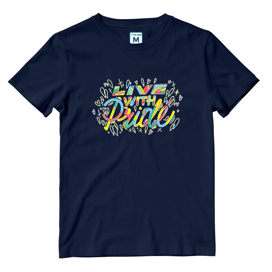 Cotton Shirt: Live with Pride