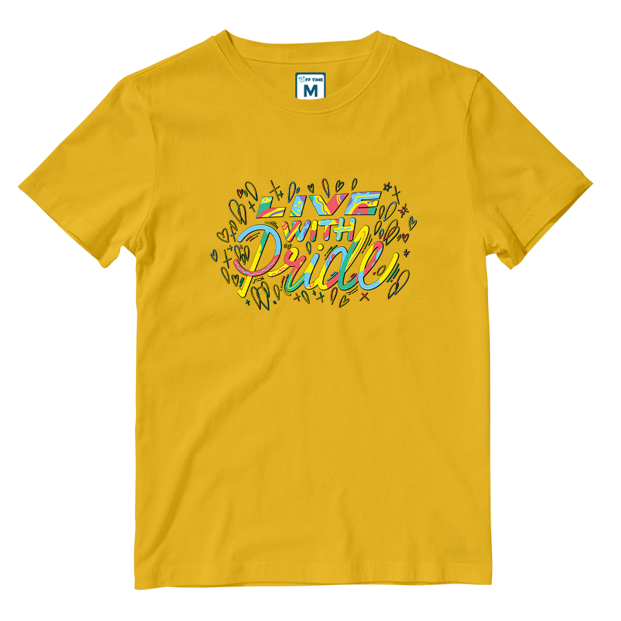 Cotton Shirt: Live with Pride
