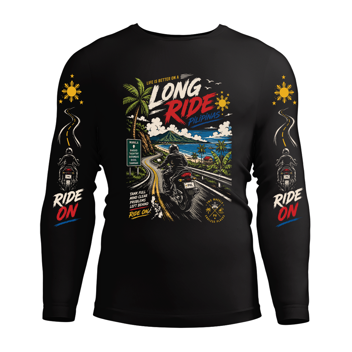 Long Sleeve Drifit Shirt: Long Ride