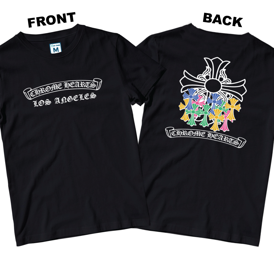 Cotton Shirt: Los Angeles Hearts (Front and Back)