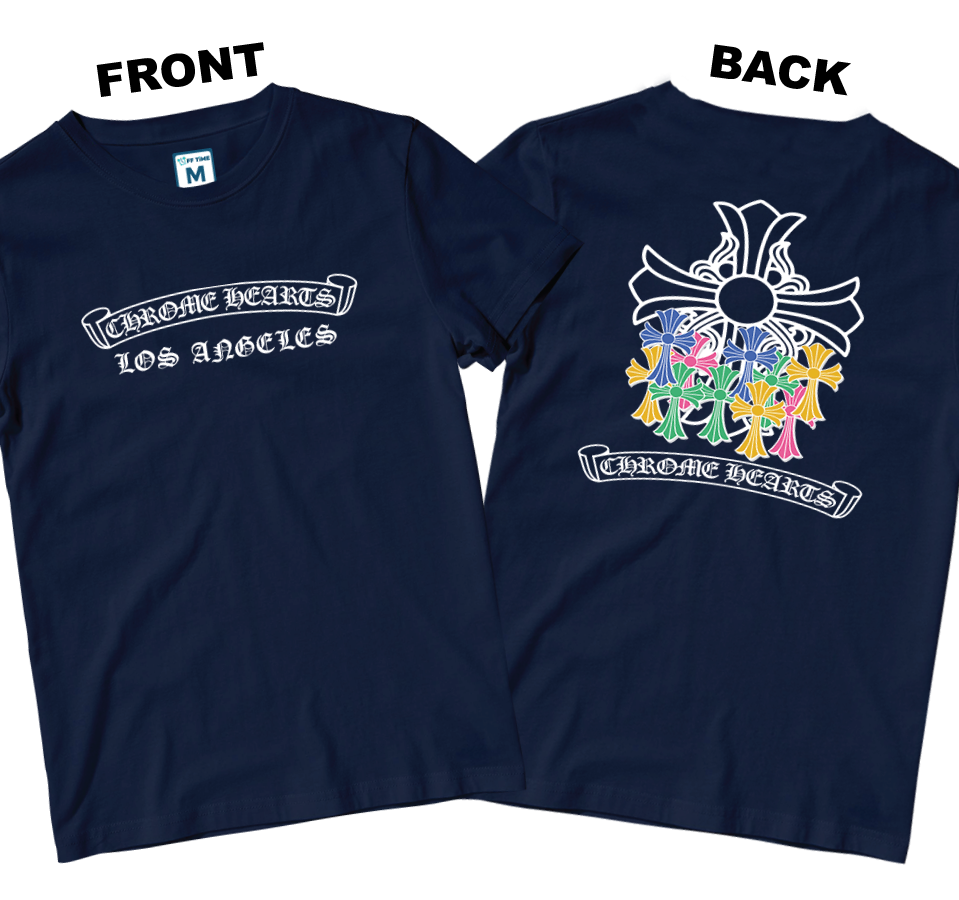 Cotton Shirt: Los Angeles Hearts (Front and Back)